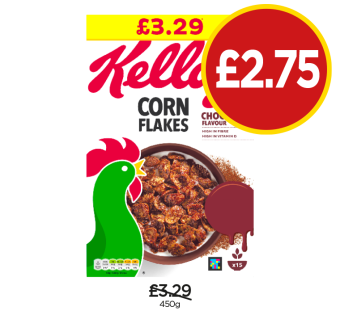 Kellogg's Corn Flakes Chocolate - Now Only £2.75 at Budgens