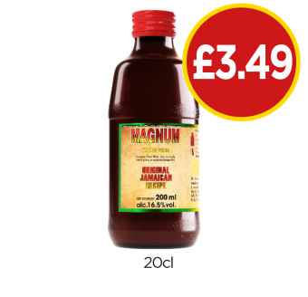 Magnum Original Jamaican Tonic Wine - Now Only £3.49 at Budgens