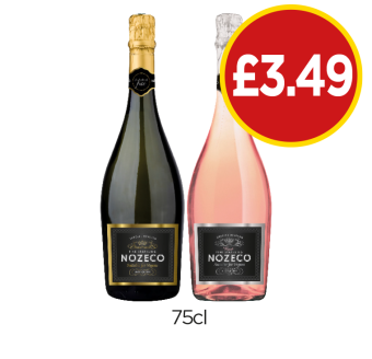 Nozeco, Rosé - Now Only £3.49 each at Budgens
