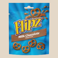 Flipz Milk Chocolate Pretzels