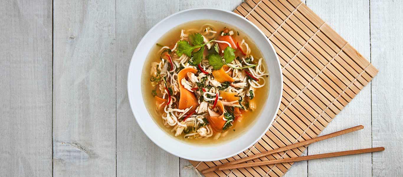 Asian Chicken Noodle Soup Recipe