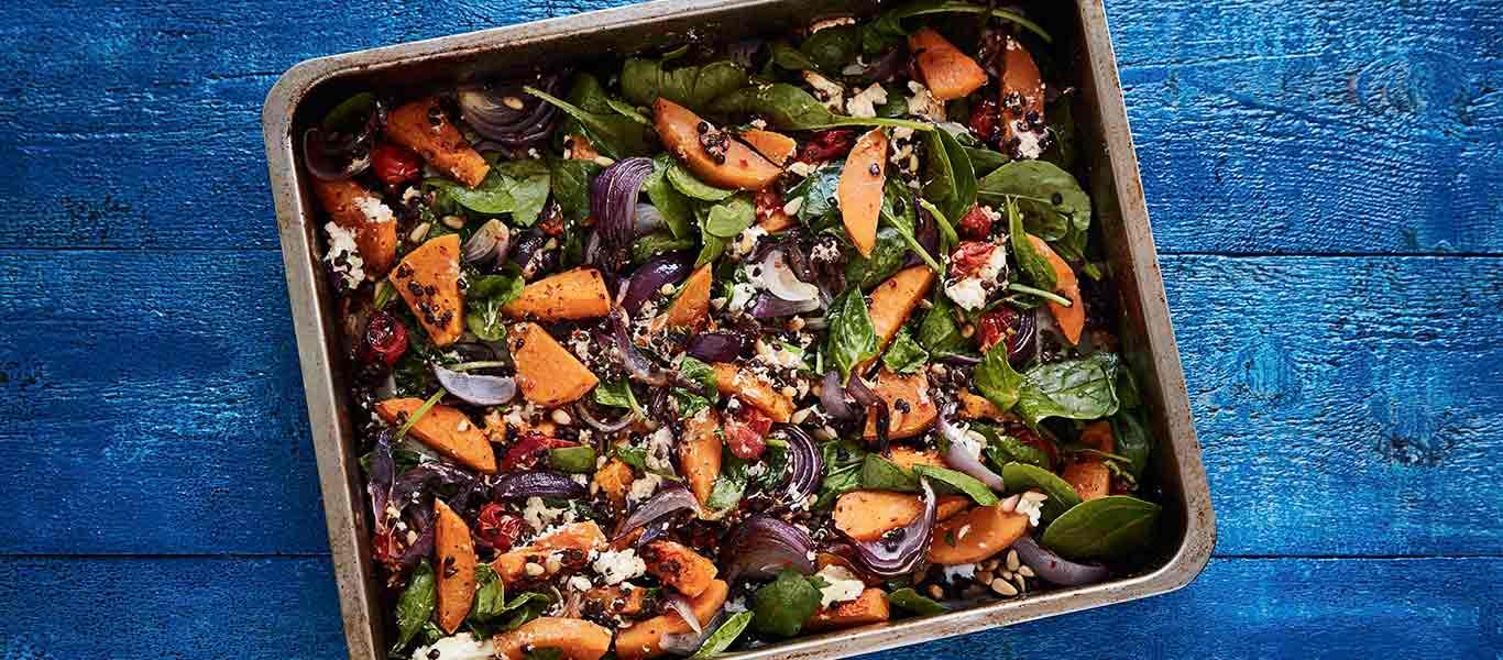 Butternut Squash & Feta Bake