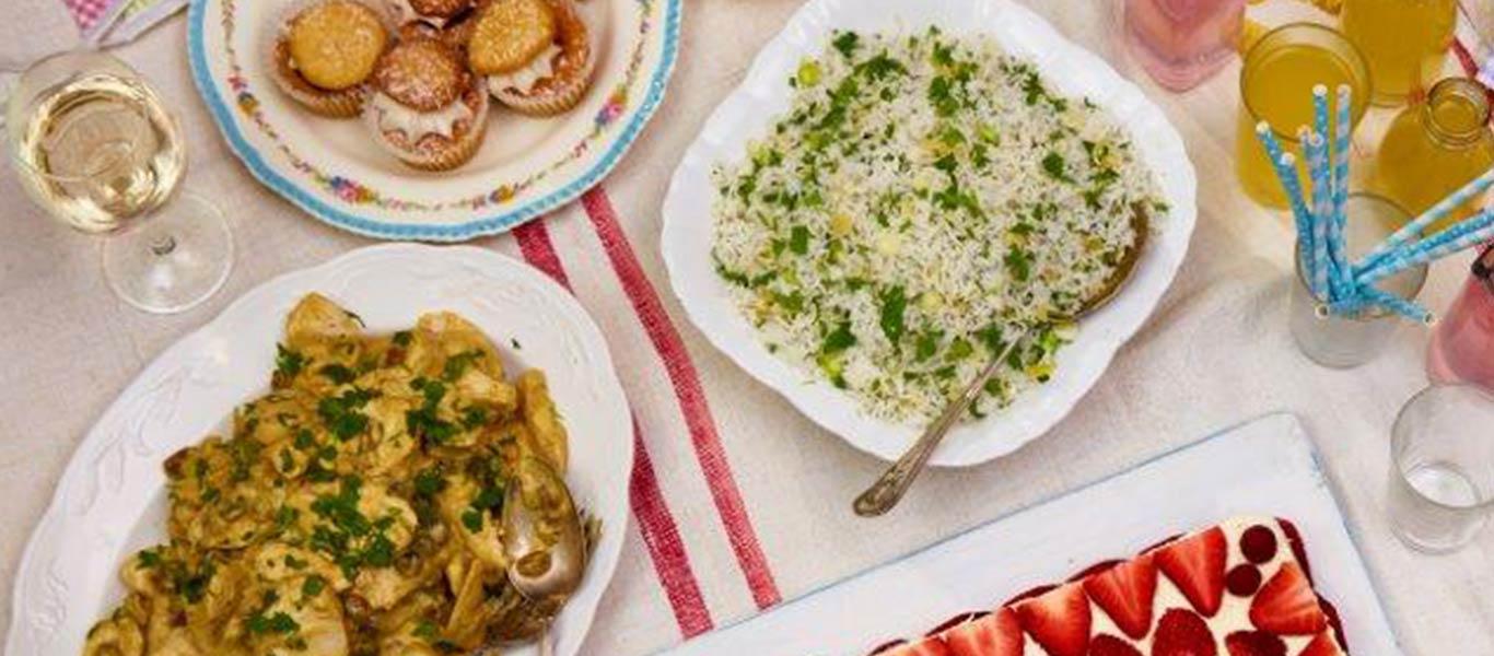 Coronation Chicken with Rice Salad