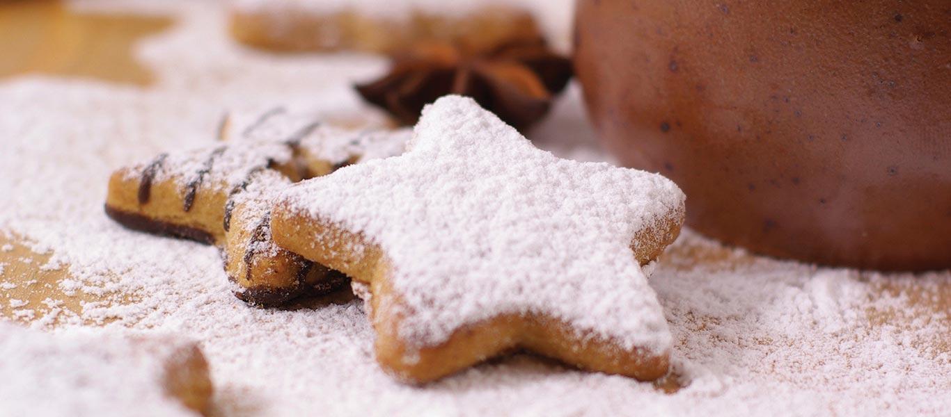 Gingerbread Star Decorations