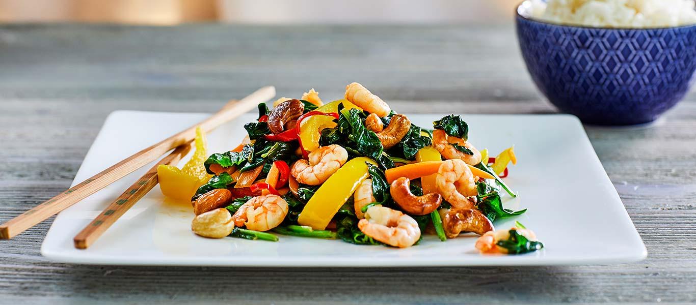 King Prawn Stir Fry