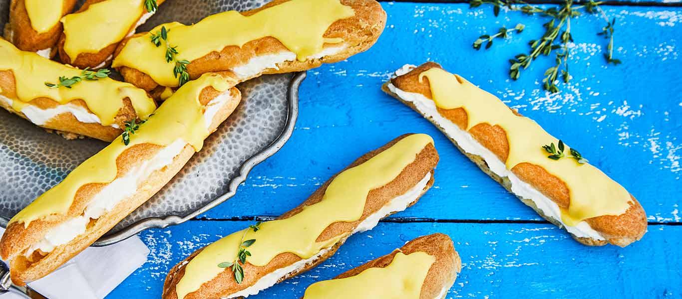 Lemon Eclairs