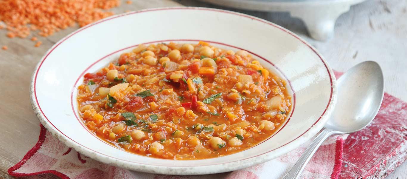 Lentil & Chickpea Soup