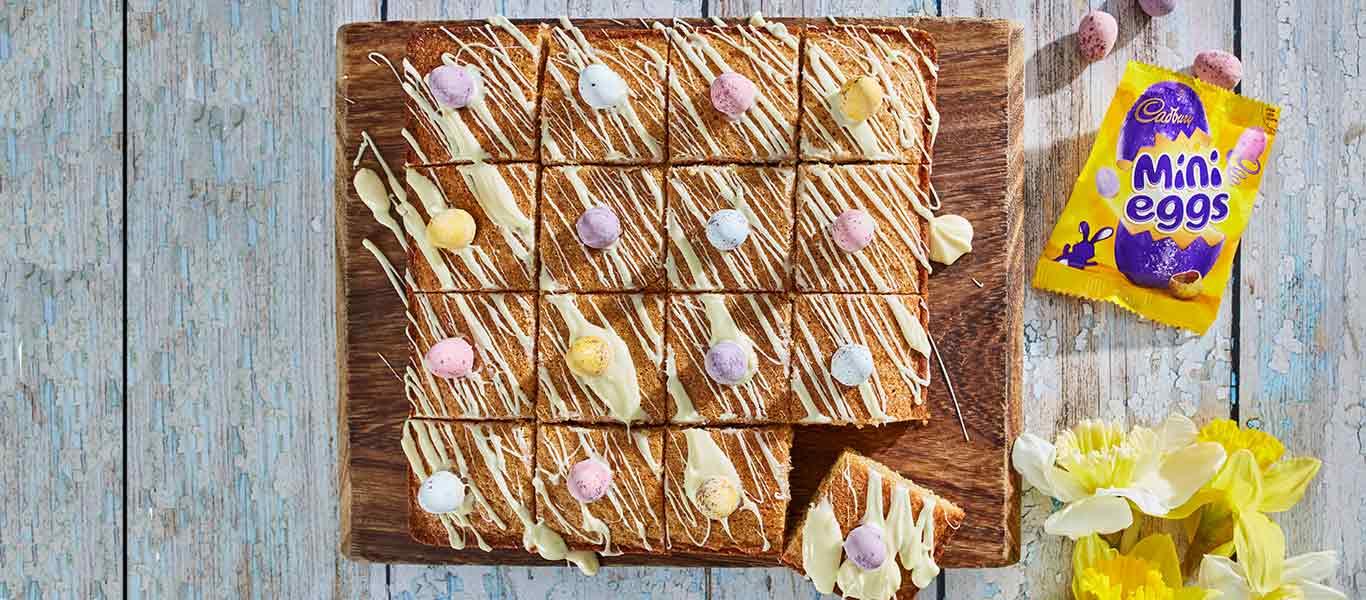 Mini Egg Blondies Recipe for Easter