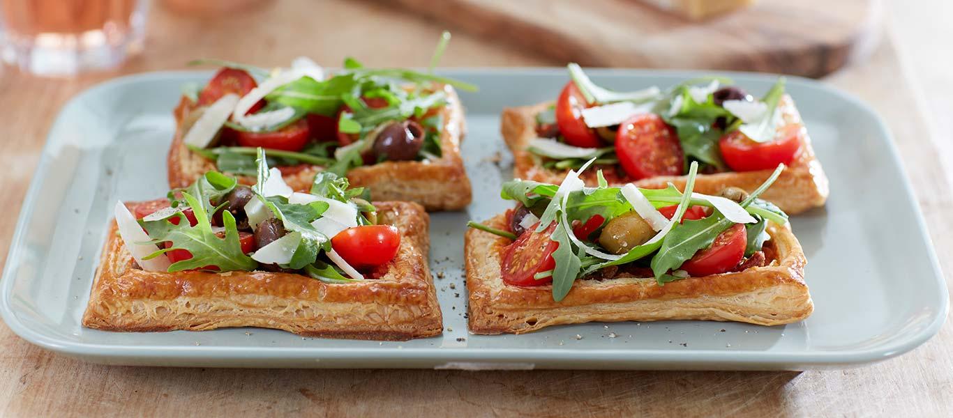 Tomato & Olive Tartlets Recipe