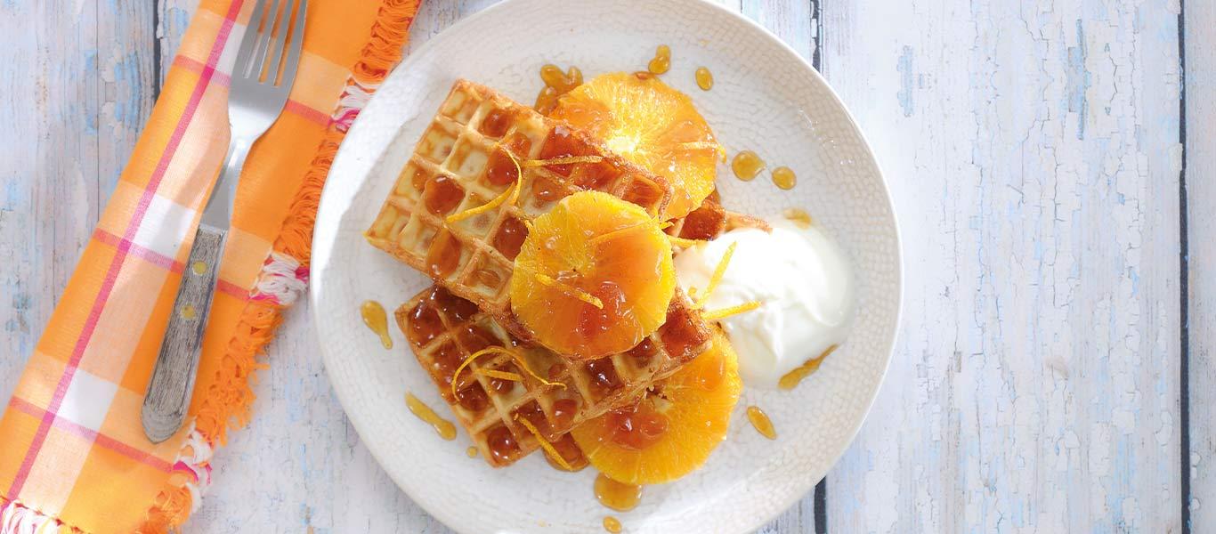 Marmalade Waffles - Waffle Recipes