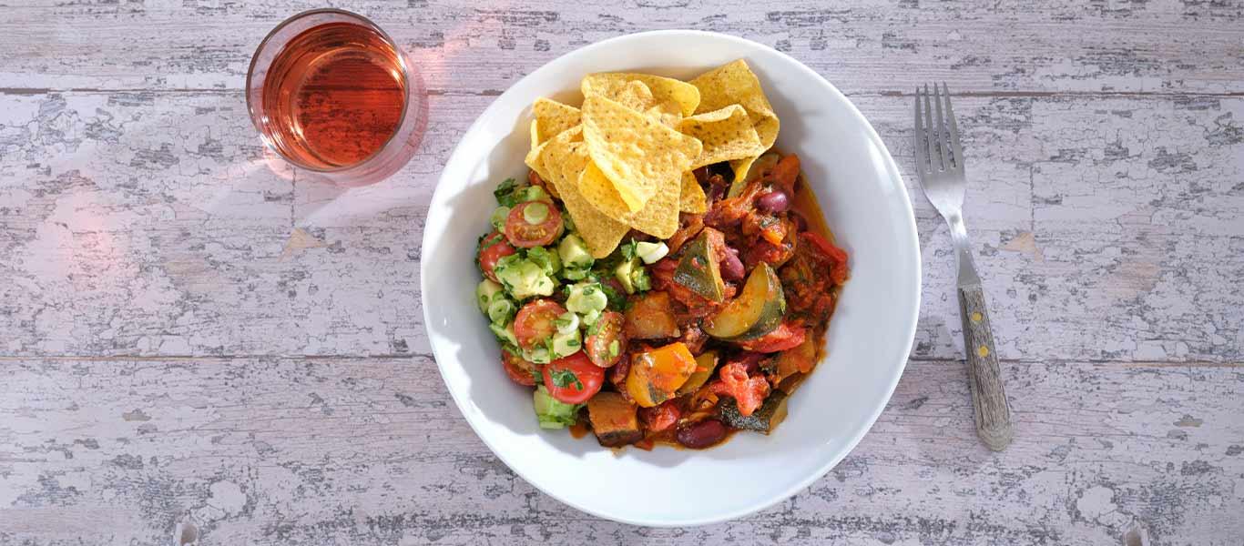 Mediterranean Vegetable Chilli Recipe