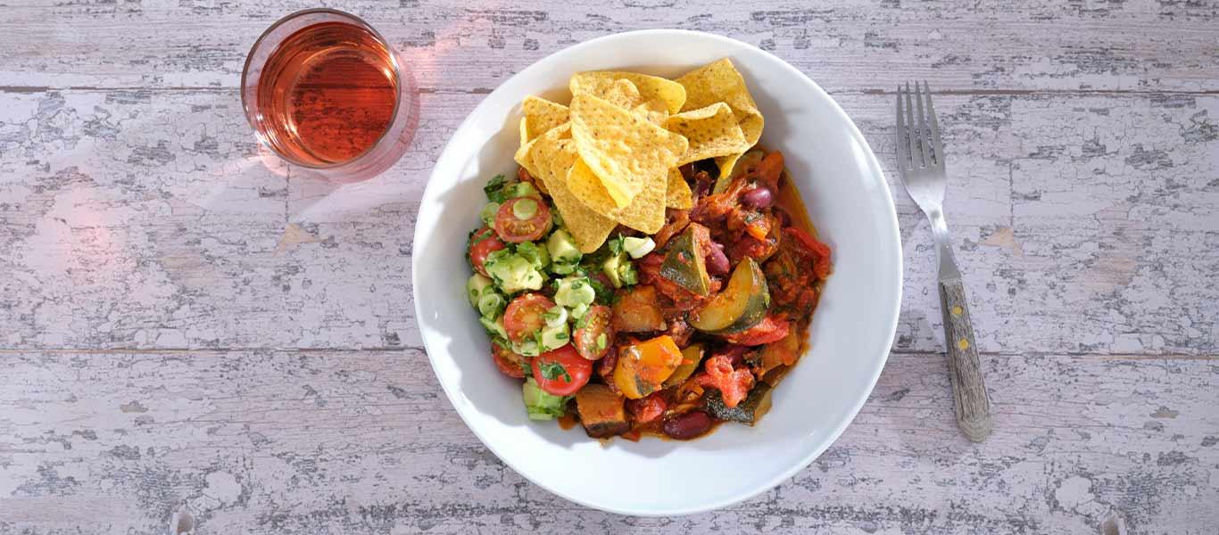 Mediterranean Vegetable Chilli Recipe