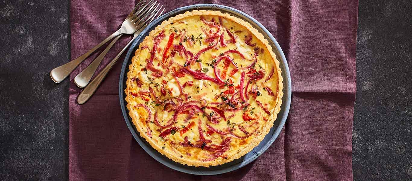 Roasted Pepper Tart Recipe