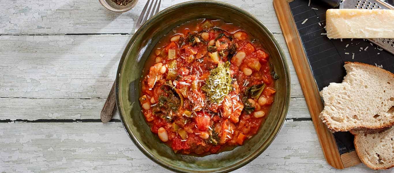 Tuscan Bean and Tomato Stew