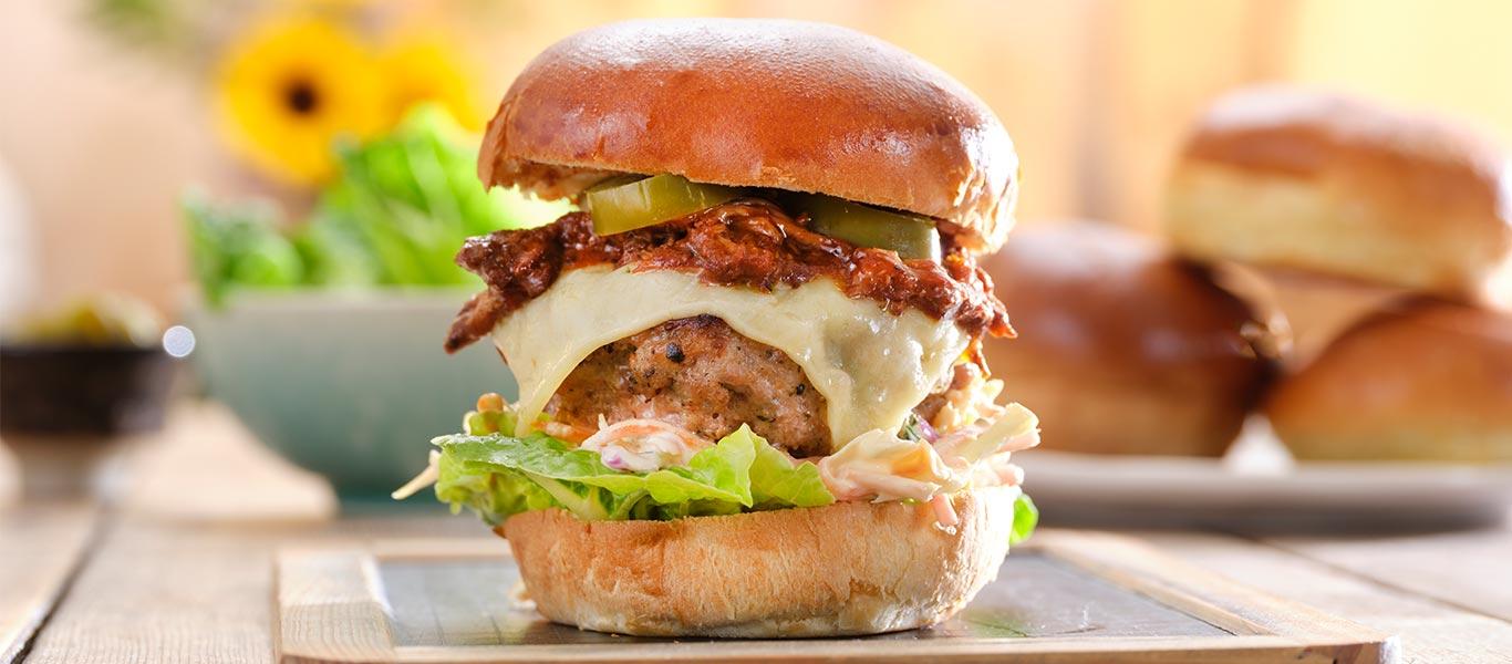 Pork Burgers - Pork burger Recipes