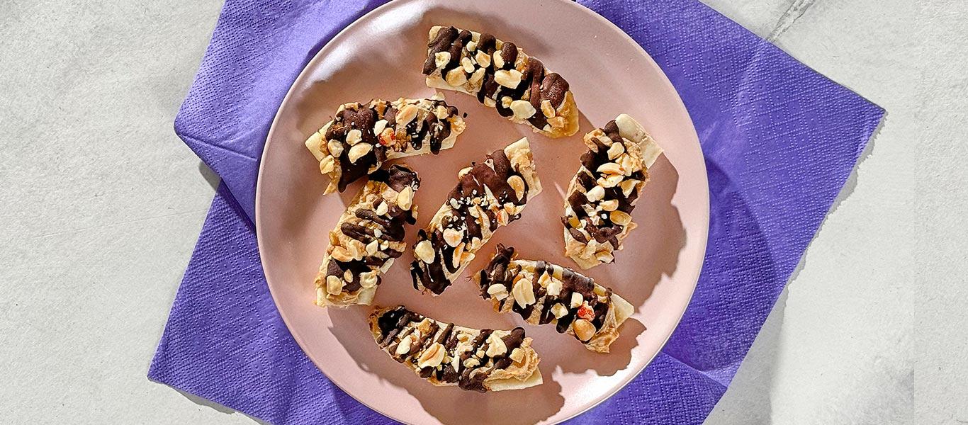 Frozen Banana Snickers