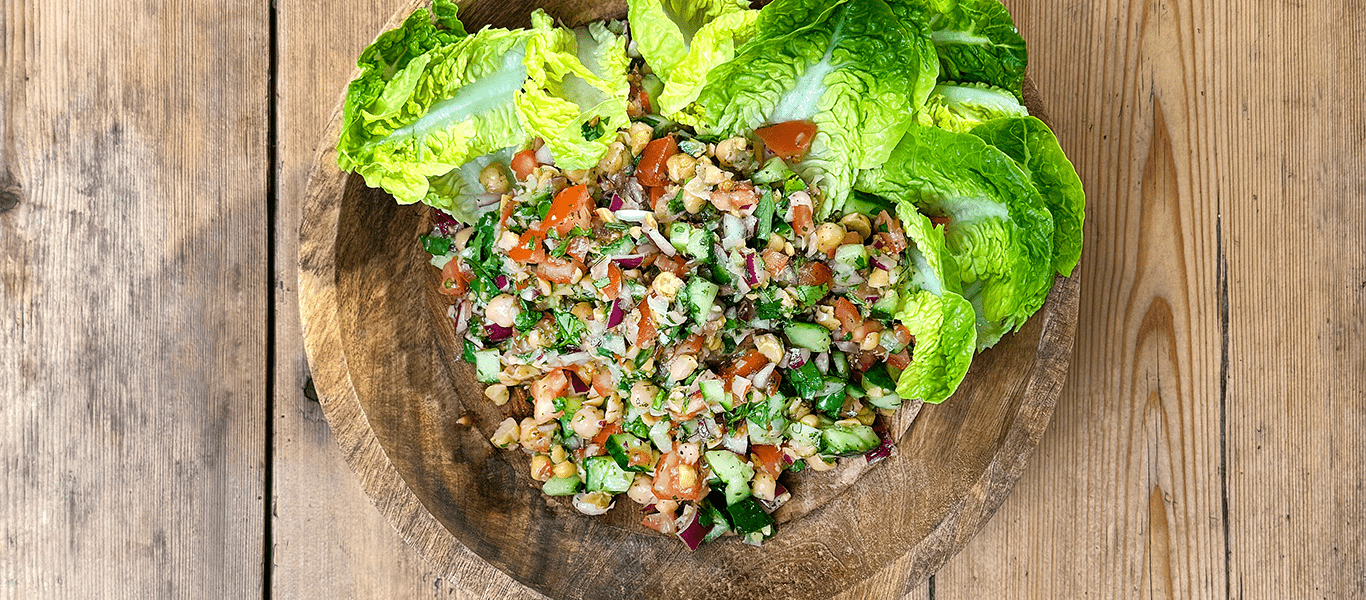 Chopped Chickpea Salad