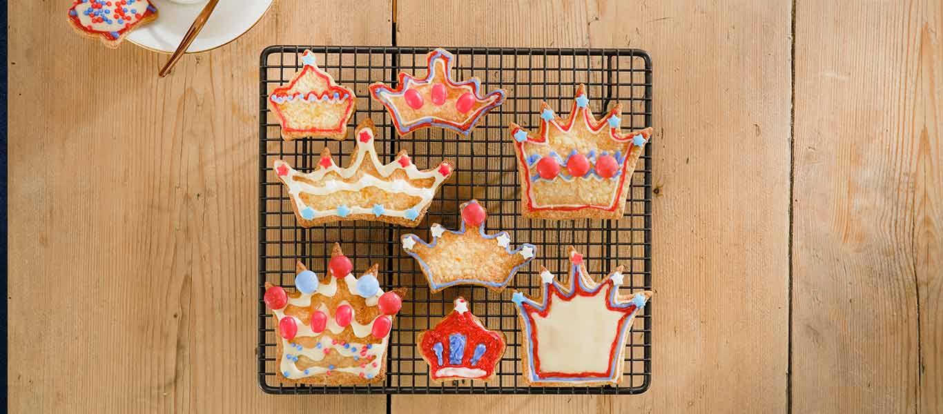 Orange Crown Biscuits