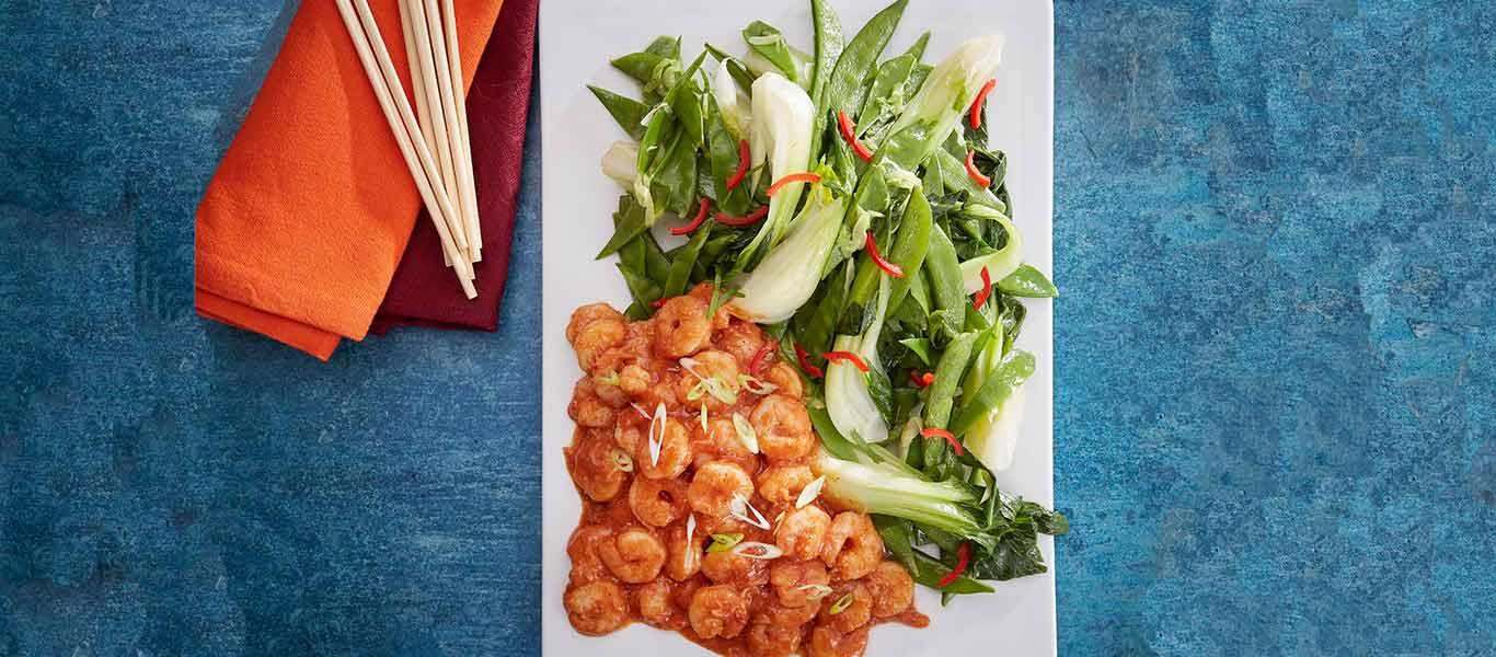 Chinese New Year Recipes - Chilli Prawns