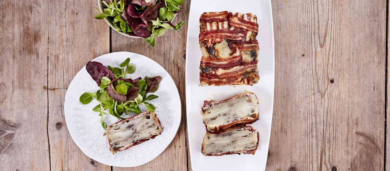 Bacon and Potato Boulangere Terrine Recipe