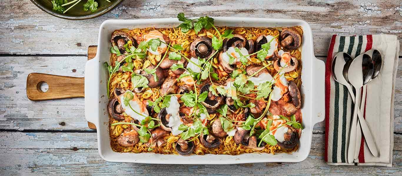 Roasted Mushroom Pilau Rice