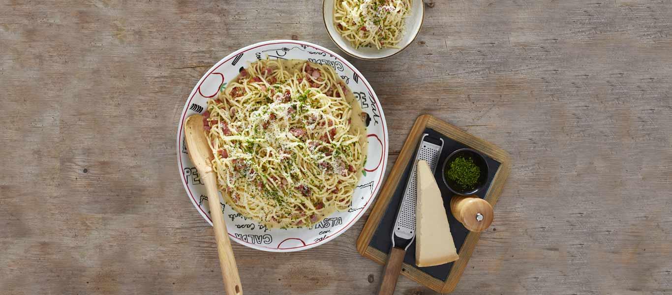 easy spaghetti carbonara recipe