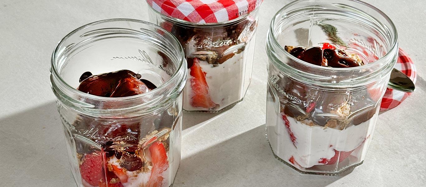 Strawberry Treat Jar