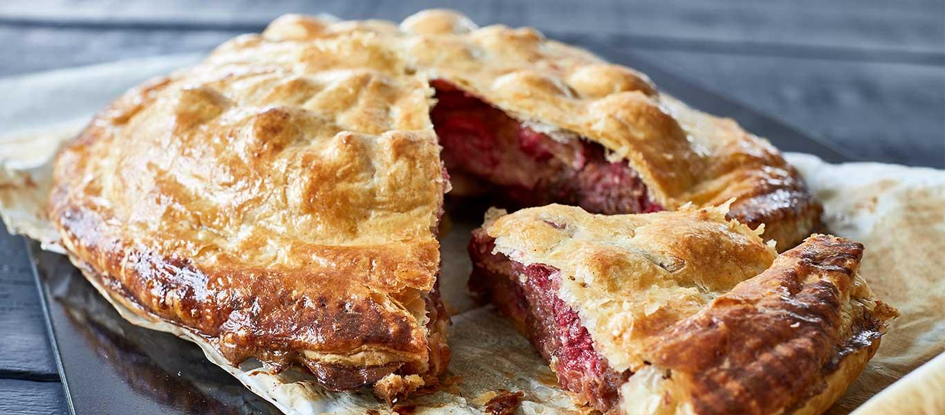 Apple & Raspberry Pithivier