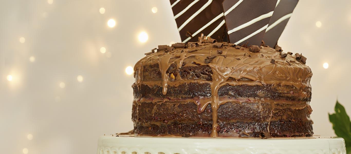 Chocolate and Peanut Butter Cake