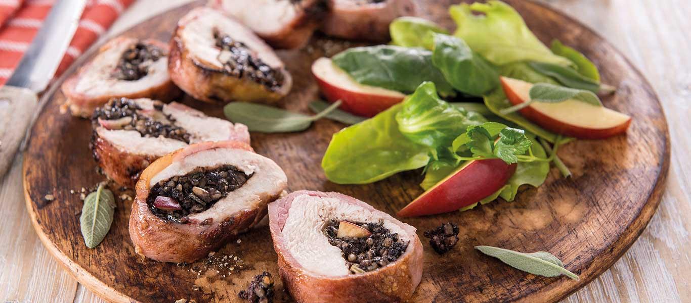 Blackpudding Stuffed Chicken Breast