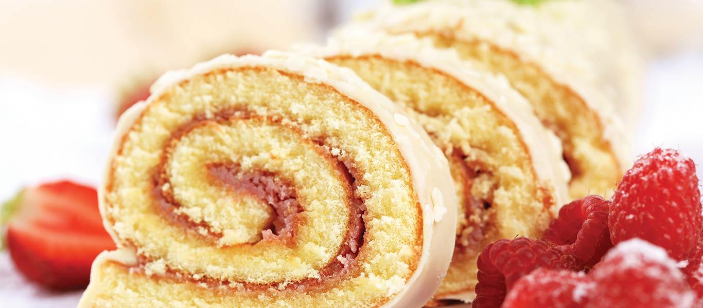 Iced Swiss Roll