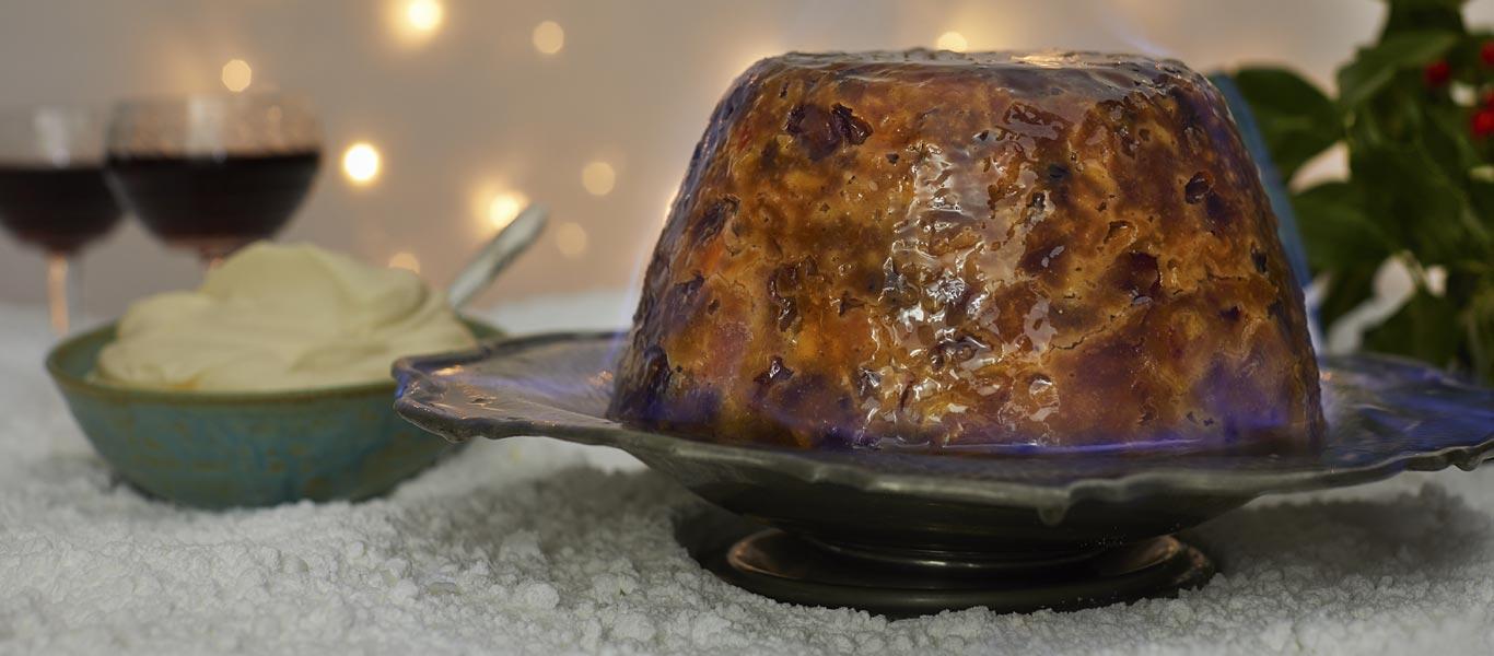 Spiced Rum Christmas Pudding