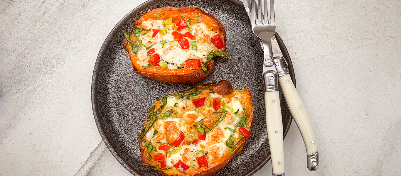 Stuffed Sweet Potatoes