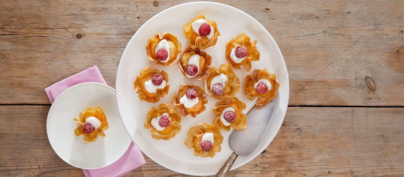 Vegan Mango and Coconut Tartlets recipe | Budgens.co.uk