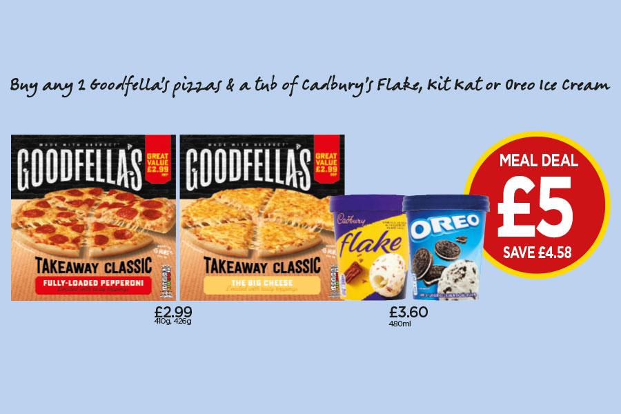 Frozen Meal Deal at Budgens (NP2)