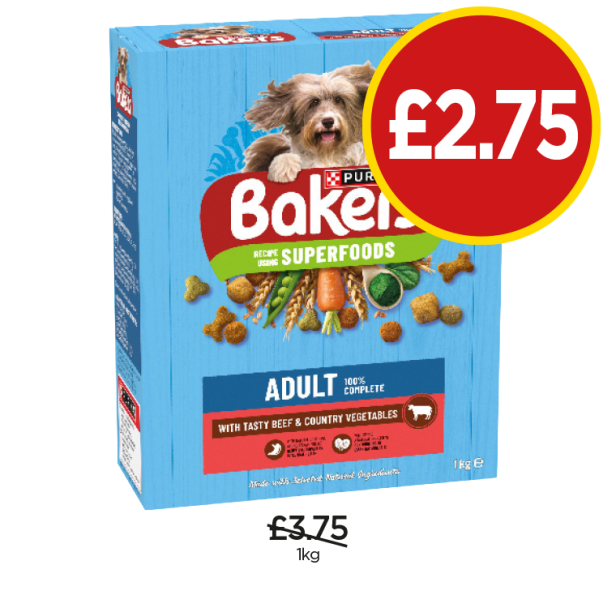 Bakers Superfoods Adult - Now Only £2.75 at Budgens