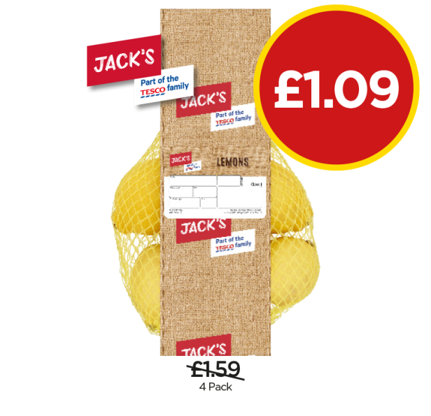 Jack's Lemons - Now Only £1.09 at Budgens