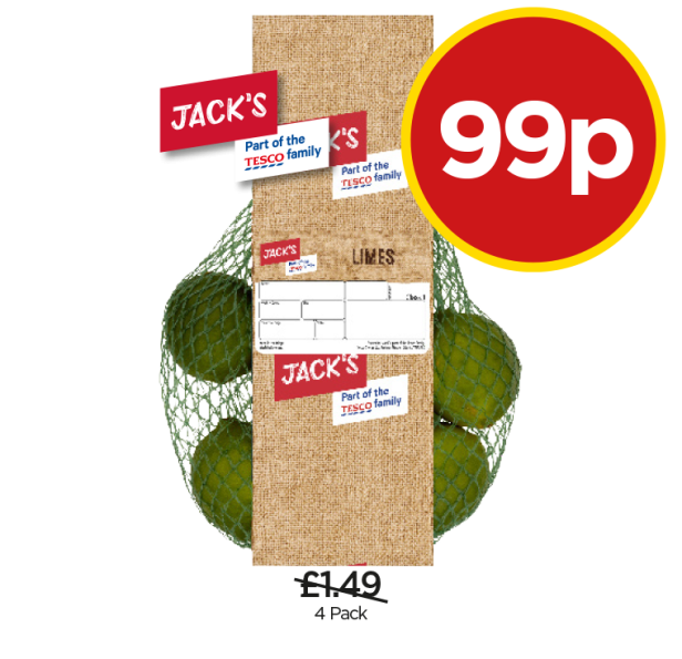 Jack's Limes - Now Only 99p at Budgens