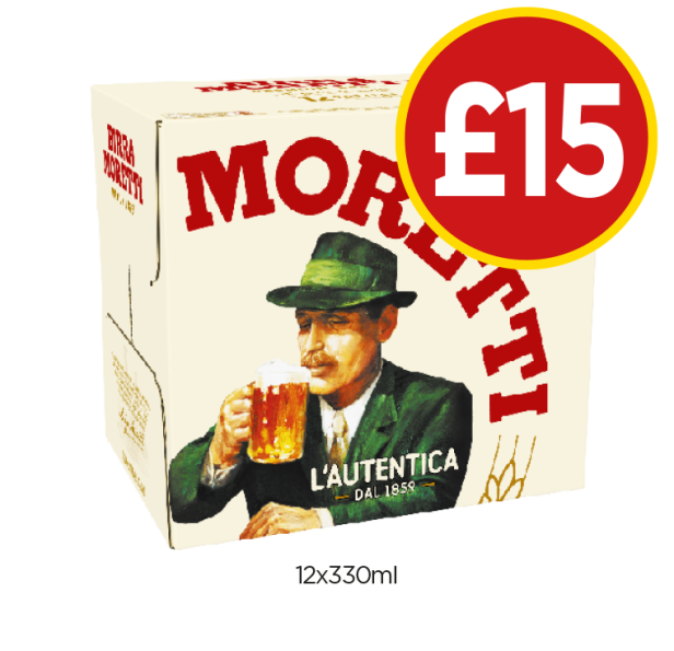 Moretti - Now Only £15 at Budgens