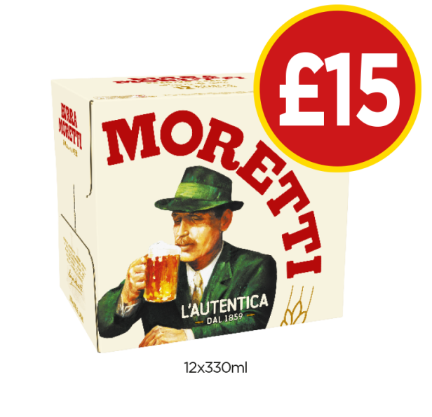 Moretti - Now Only £15 at Budgens
