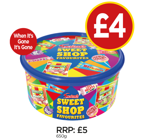 Swizzels Sweet Shop Favourites Tub - Now £4 at Budgens