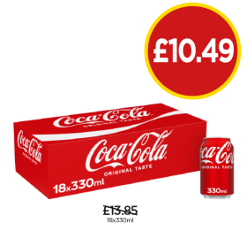Coca Cola Original - Now Only £10.49 at Budgens