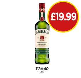Jameson Whisky - Now Only £19.99 at Budgens