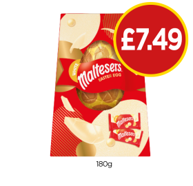 Maltesers White Easter Eggs - Now Only £7.49 at Budgens