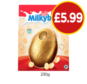 Milkybar Easter Eggs - Now Only £5.99 at Budgens