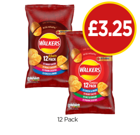 Walkers Variety Pack Meaty, Classic - Now Only £3.25 at Budgens