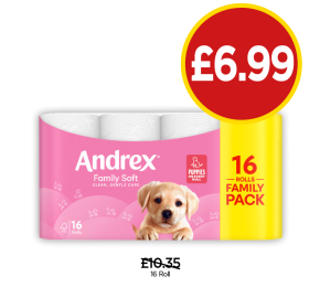 Andrex Family Soft - Now Only £6.99 at Budgens