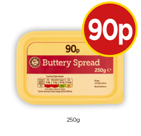 Buttery Spread - Now Only 80p at Budgens
