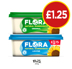 Flora, Lighter - Now Only £1.25 at Budgens