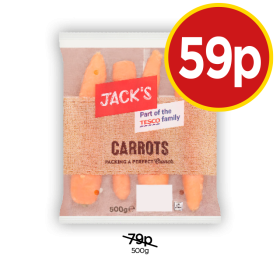 Jack's Carrots - Now Only 59p at Budgens